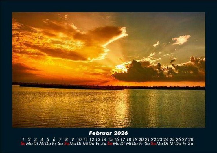 Produktbild: Sonnenunterg&auml;nge 2026 Fotokalender DIN A5