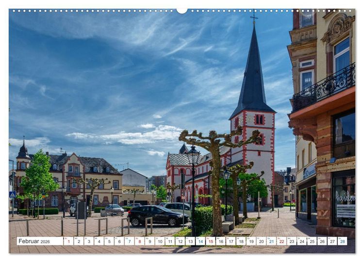 Produktbild: Merzig - Die Stadt mit mehr M&ouml;glichkeiten (Wandkalender 2026 DIN A2 quer), CALVENDO Monatskalender