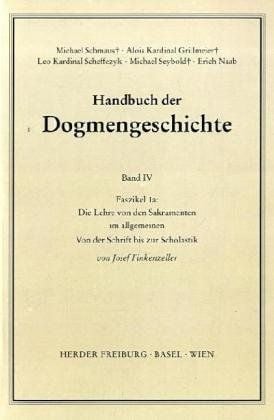 Produktbild: Die Lehre von den Sakramenten im allgemeinen