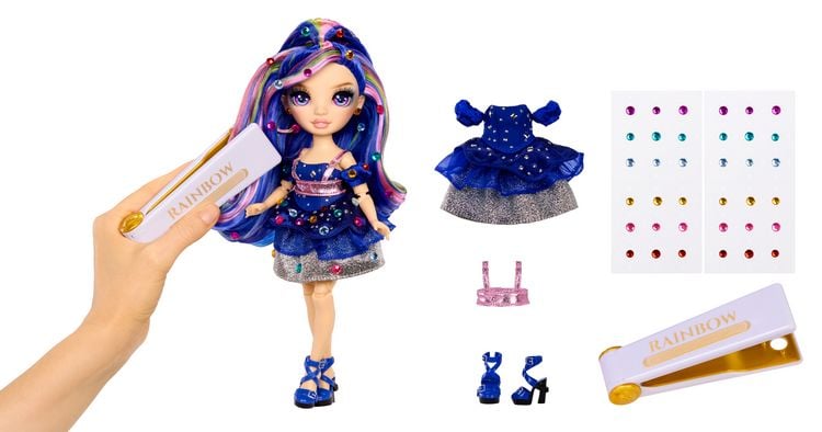 Produktbild: Rainbow High Be Dazzling Fashion Dolls- Genevieve Bleue (Blue)