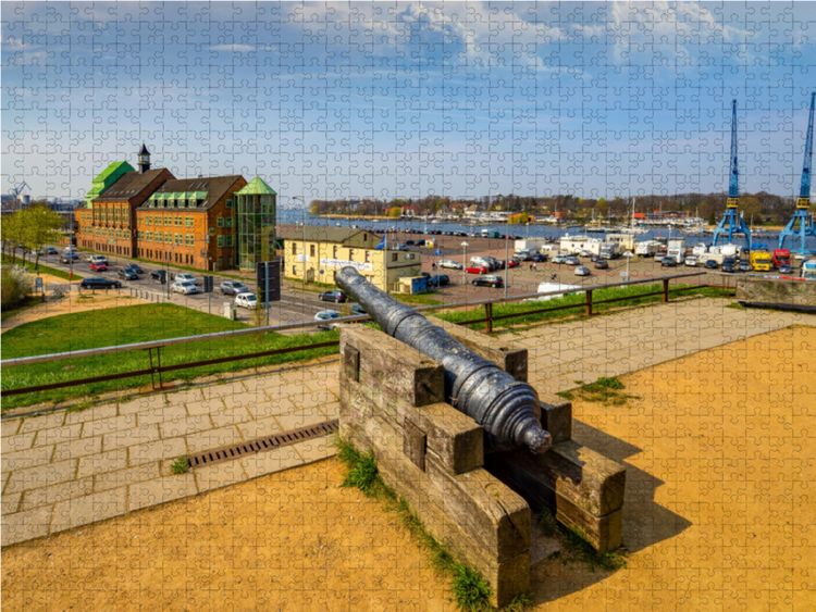 Produktbild: CALVENDO Puzzle Ein Motiv aus dem Kalender Rostock Impressionen | 1000 Teile Lege-Gr&ouml;&szlig;e 64x48cm Foto-Puzzle f&uuml;r gl&uuml;ckliche Stunden