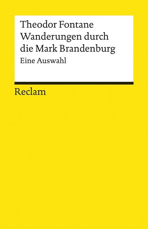 Bild vom Artikel Wanderungen durch die Mark Brandenburg. Eine Auswahl vom Autor Theodor Fontane