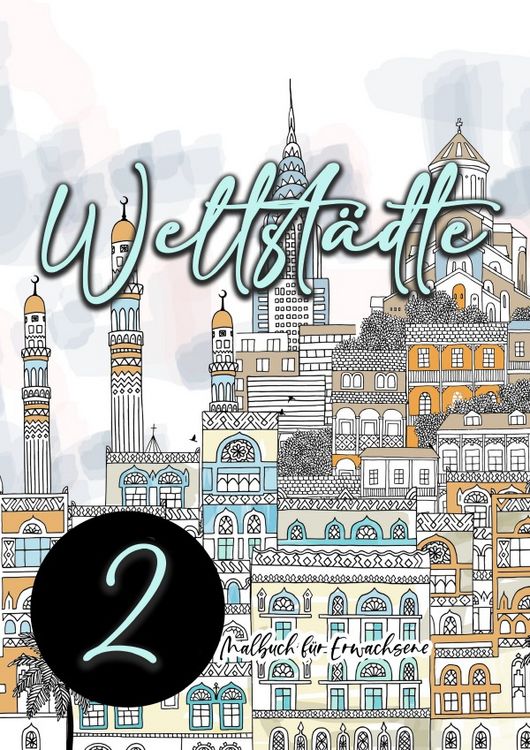 Produktbild: Weltst&auml;dte Malbuch f&uuml;r Erwachsene 2