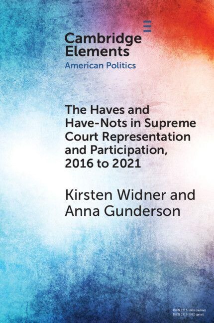 Produktbild: The Haves and Have-Nots in Supreme Court Representation and Participation, 2016 to 2021