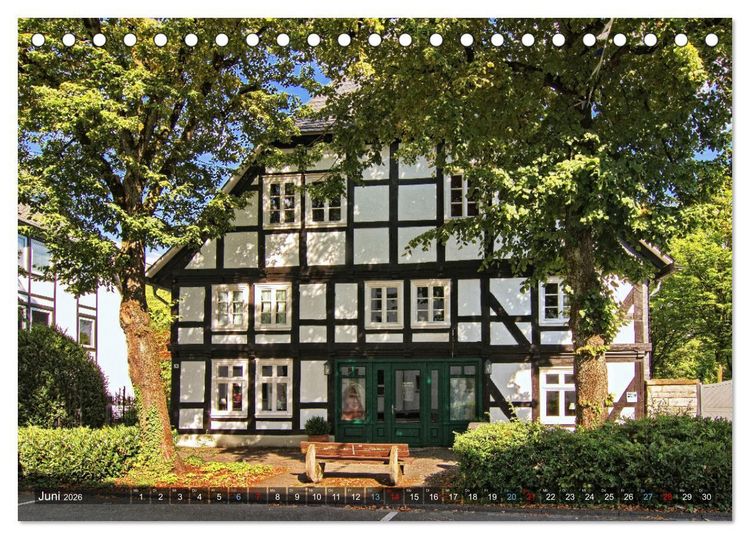 Produktbild: Stadtansichten Brilon (Tischkalender 2026 DIN A5 quer), CALVENDO Monatskalender