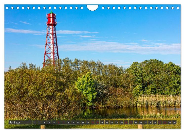 Produktbild: Tour de Ostfriesland (Wandkalender 2026 DIN A4 quer), CALVENDO Monatskalender