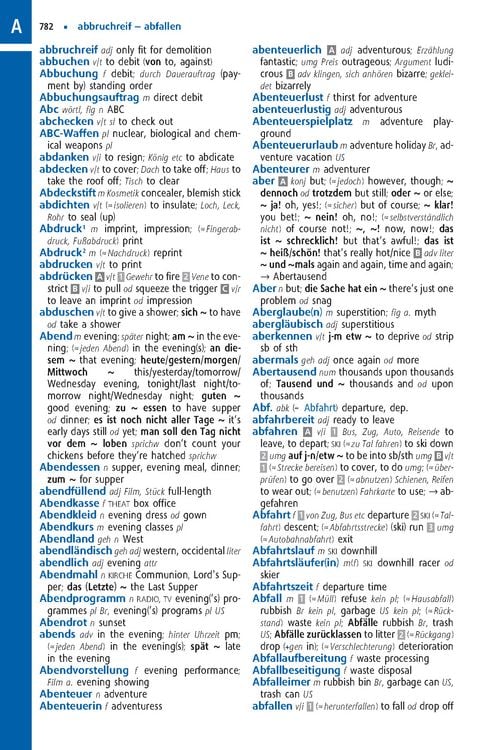 Produktbild: Langenscheidt Abitur-W&ouml;rterbuch Englisch Klausurausgabe