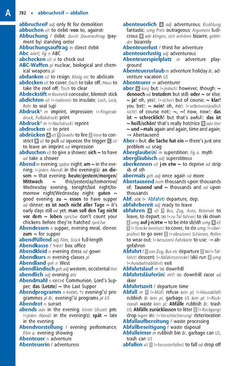 Produktbild: Langenscheidt Abitur-W&ouml;rterbuch Englisch Klausurausgabe