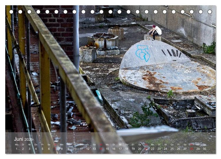 Produktbild: THIS IS SKATEBOARDING 2026 (Tischkalender 2026 DIN A5 quer), CALVENDO Monatskalender