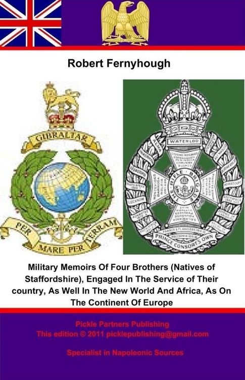 Produktbild: Military Memoirs Of Four Brothers (Natives of Staffordshire),