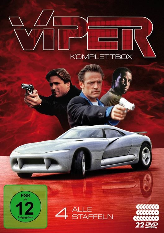 Produktbild: Viper - Komplettbox: Alle vier Staffeln [22 DVDs]
