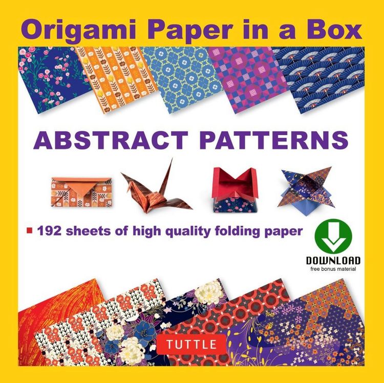 Produktbild: Origami Paper in a Box - Abstract Patterns