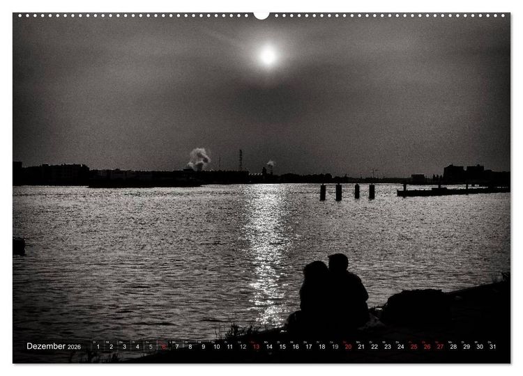 Produktbild: Ein Blick auf Amsterdam (hochwertiger Premium Wandkalender 2026 DIN A2 quer), Kunstdruck in Hochglanz