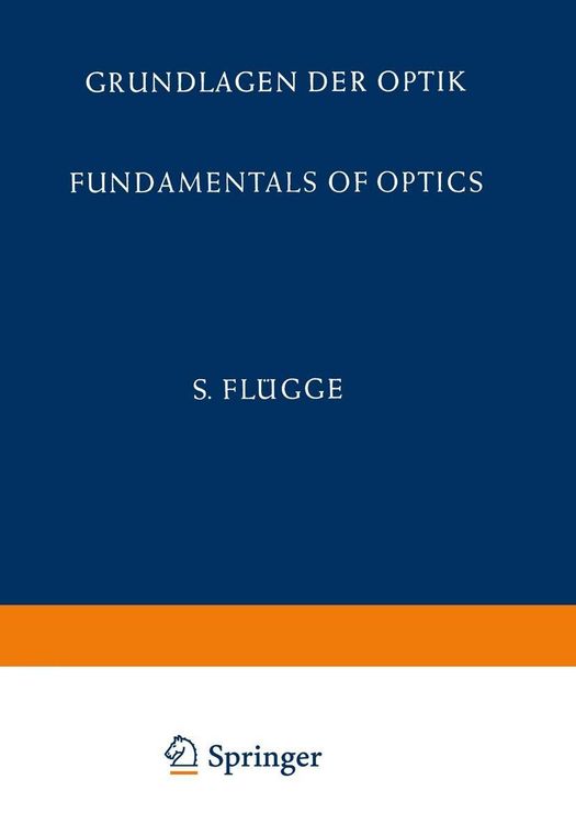 Produktbild: Grundlagen der Optik / Fundamentals of Optics
