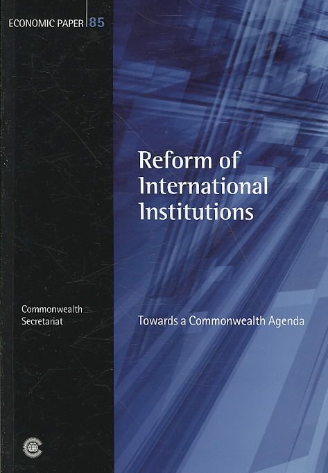 Produktbild: Reform Of Intl Institutions