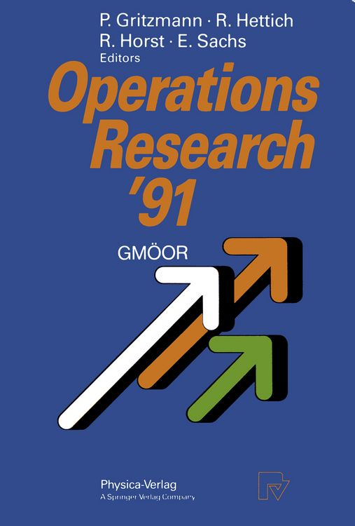 Produktbild: Operations Research &rsquo;91