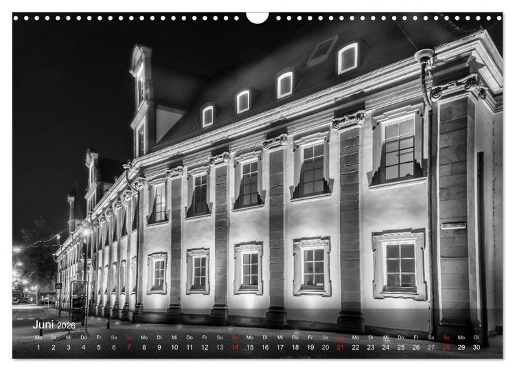 Produktbild: Heilbronn bei Nacht (Wandkalender 2026 DIN A3 quer), CALVENDO Monatskalender