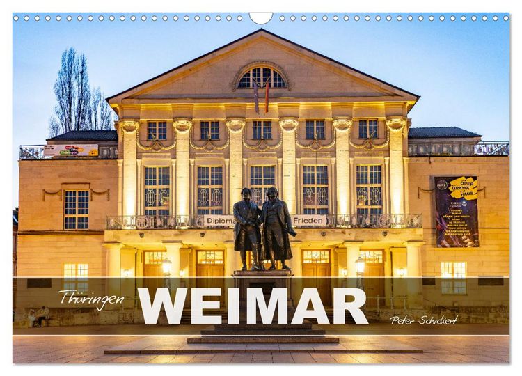 Produktbild: Th&uuml;ringen - Weimar (Wandkalender 2026 DIN A3 quer), CALVENDO Monatskalender