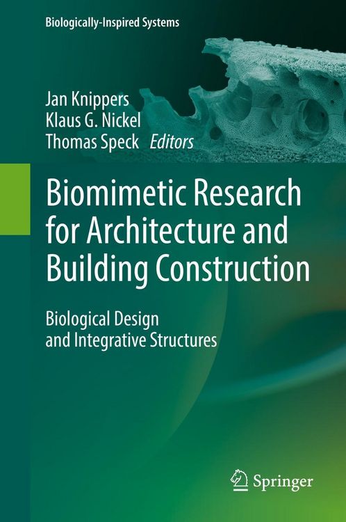 Produktbild: Biomimetic Research for Architecture and Building Construction