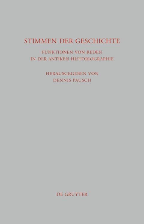 Produktbild: Stimmen der Geschichte