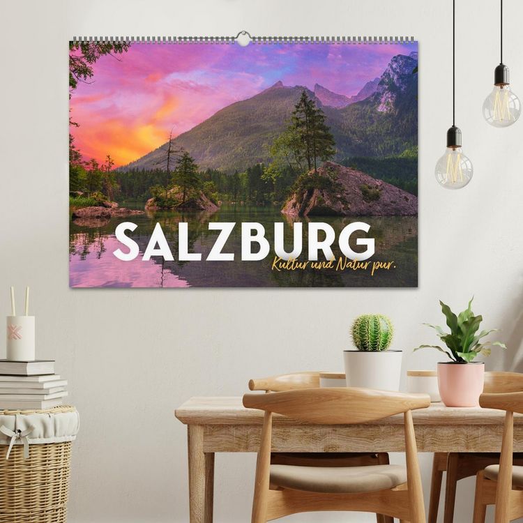 Produktbild: Salzburg - Kultur und Natur pur. (Wandkalender 2026 DIN A2 quer), CALVENDO Monatskalender