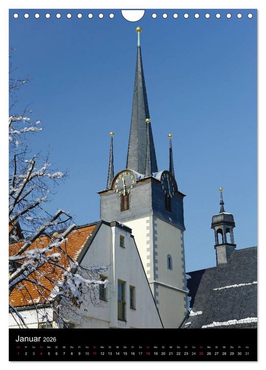 Produktbild: P&ouml;&szlig;neck - meine Stadt (Wandkalender 2026 DIN A4 hoch), CALVENDO Monatskalender