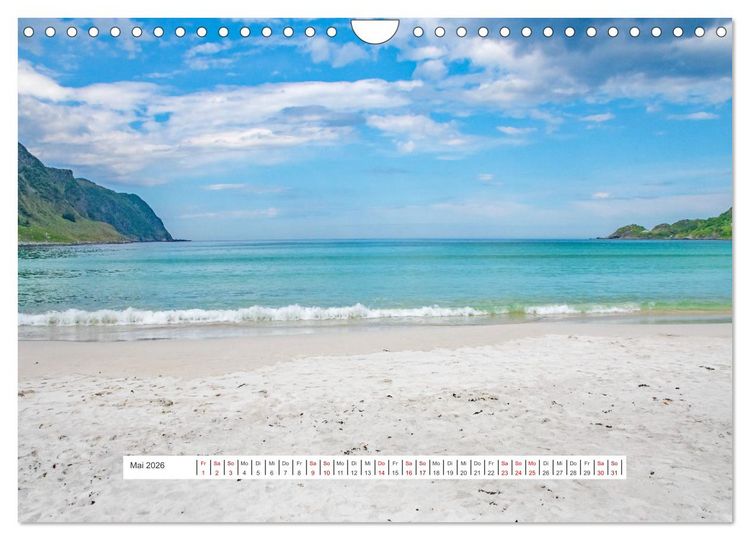 Produktbild: Norwegen - ein traumhaftes Reiseziel (Wandkalender 2026 DIN A4 quer), CALVENDO Monatskalender
