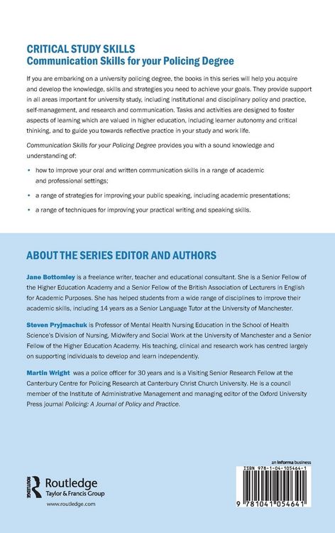 Produktbild: Communication Skills for your Policing Degree