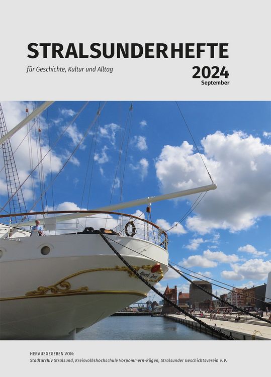 Produktbild: Stralsunder Hefte