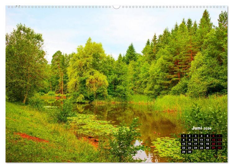 Produktbild: Rund um den Sch&ouml;nbuch (Wandkalender 2026 DIN A2 quer), CALVENDO Monatskalender