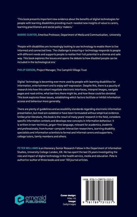 Produktbild: Learning Disabilities and e-Information
