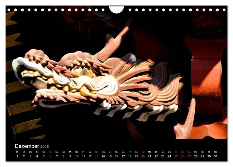 Produktbild: Detail Liebe &ndash; Japanische Miniaturen (Wandkalender 2026 DIN A4 quer), CALVENDO Monatskalender