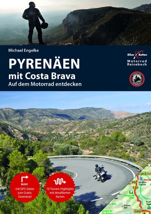 Produktbild: Motorrad Reisef&uuml;hrer Pyren&auml;en mit Costa Brava