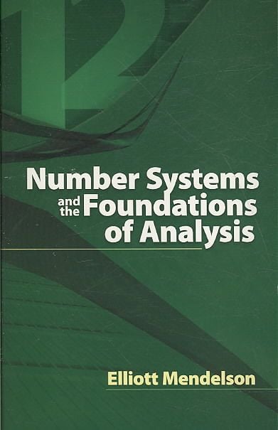 Produktbild: Number Systems and the Foundations of Analysis