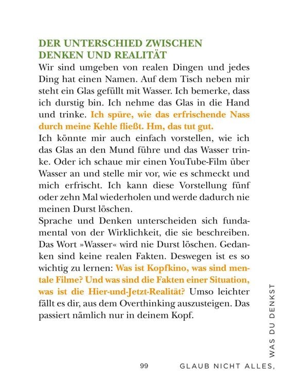 Produktbild: Die 1-Minuten-Strategie gegen Overthinking