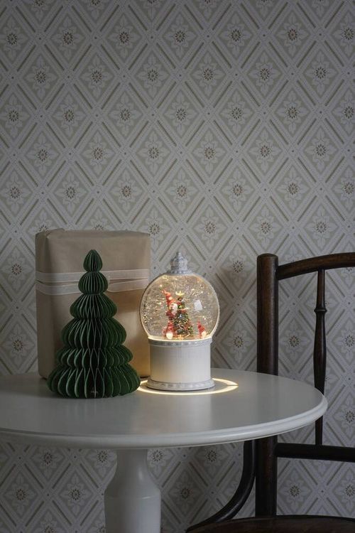 Produktbild: Konstsmide 4300-200 LED-Laterne Weihnachtsmann Warmwei&szlig; LED Wei&szlig; mit Wasser gef&uuml;llt, Timer