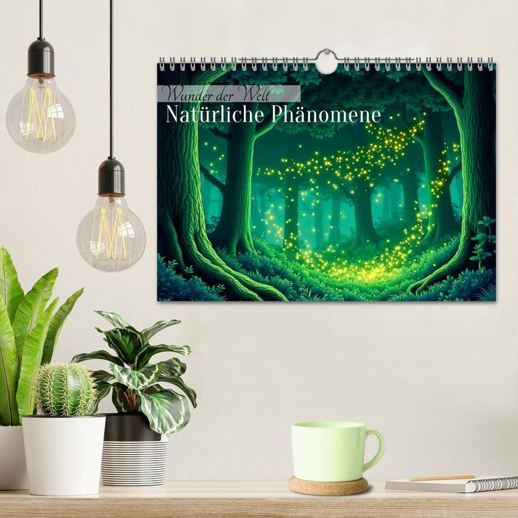 Produktbild: Wunder der Welt &ndash; Nat&uuml;rliche Ph&auml;nomene (Wandkalender 2026 DIN A4 quer), CALVENDO Monatskalender