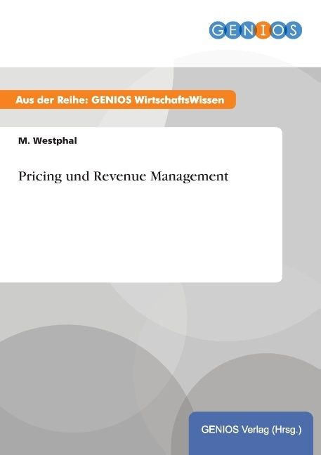 Produktbild: Pricing und Revenue Management