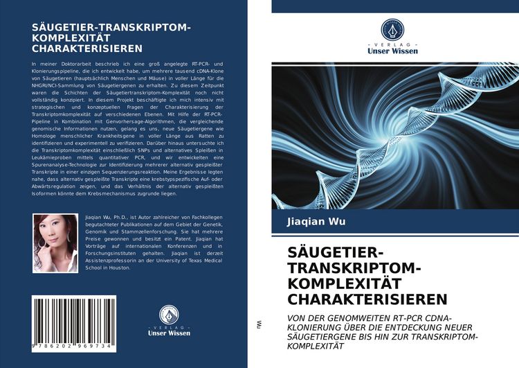 Produktbild: S&auml;ugetier-Transkriptom-Komplexit&auml;t Charakterisieren