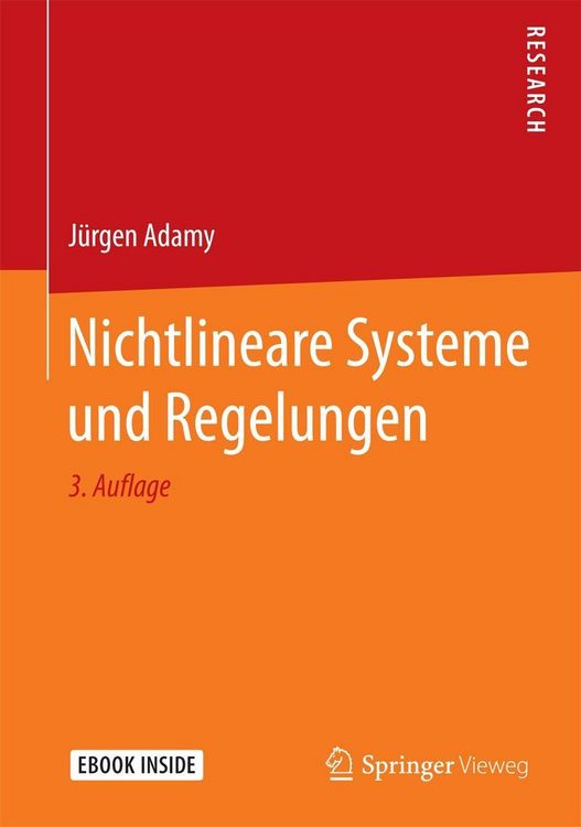 Produktbild: Nichtlineare Systeme und Regelungen