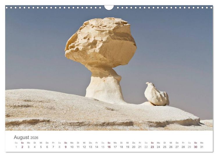 Produktbild: Impressionen - Wei&szlig;e W&uuml;ste (Wandkalender 2026 DIN A3 quer), CALVENDO Monatskalender
