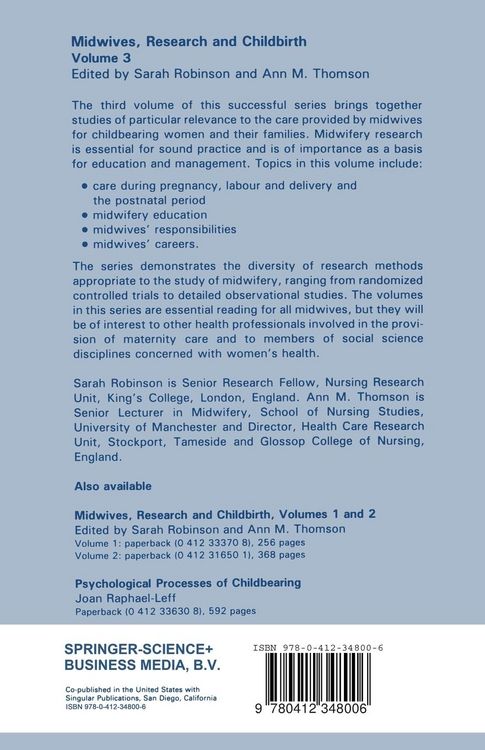 Produktbild: Midwives, Research and Childbirth