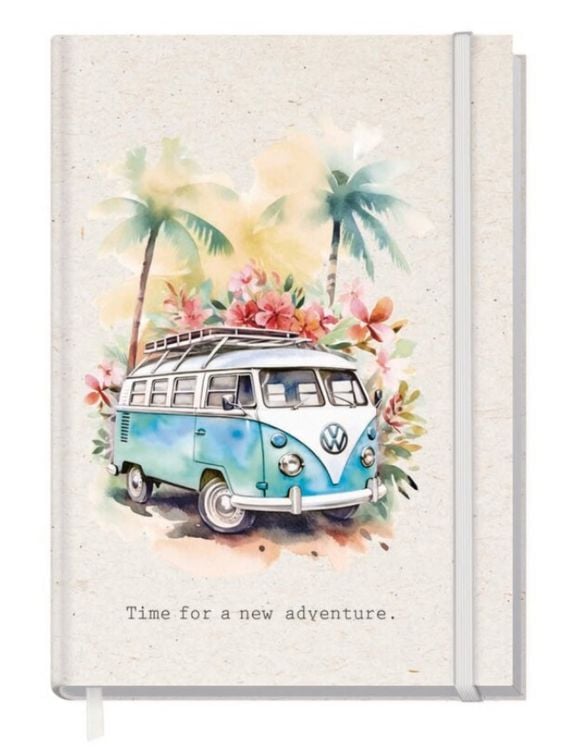 Produktbild: paper&you Journal dotted A5 [Travel], sortiert, mit Einstecktasche