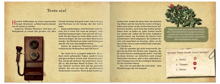 Produktbild: Entf&uuml;hrung im Hyde Park - Ein Escape-Adventskalender f&uuml;r Einsteiger