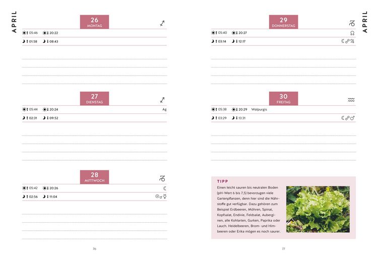 Produktbild: Mein Gartenkalender 2027