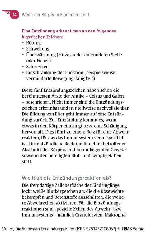 Produktbild: Die 50 besten Entz&uuml;ndungs-Killer
