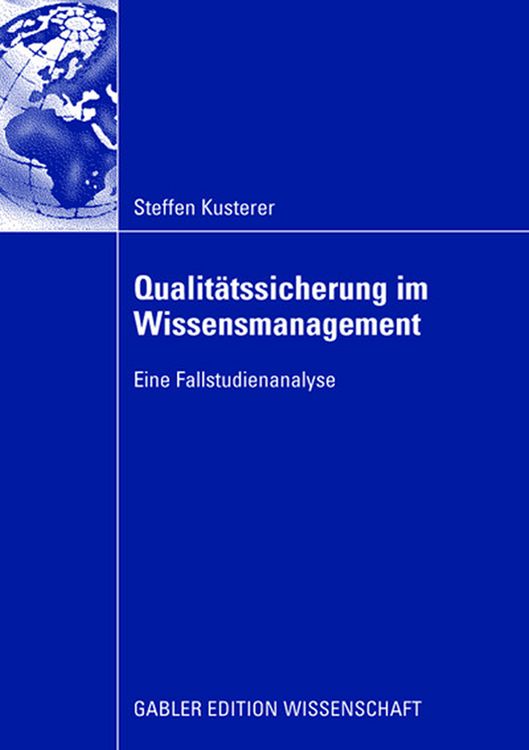 Produktbild: Qualit&auml;tssicherung im Wissensmanagement