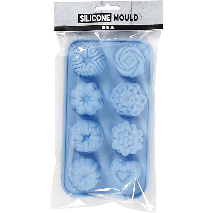 Produktbild: Creativ Company Silikonform kleine Kuchen, Lochgr&ouml;&szlig;e 40x45 mm, 25 ml