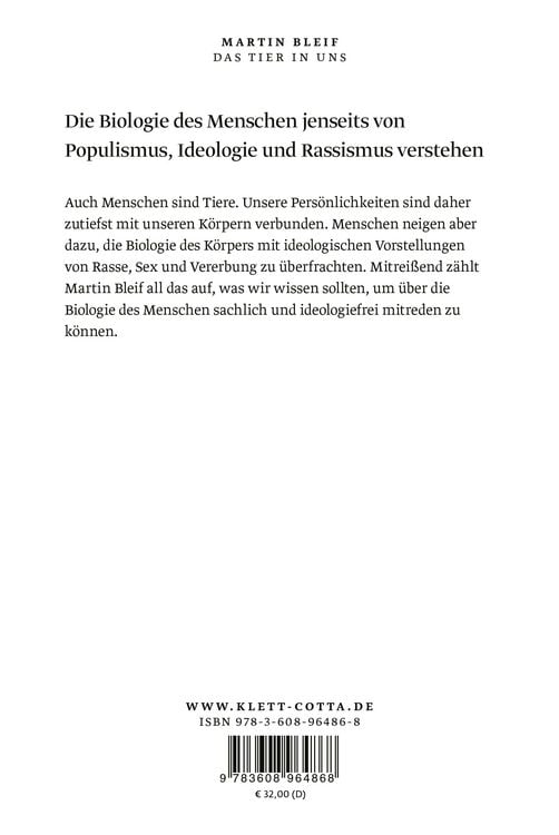 Produktbild: Das Tier in uns