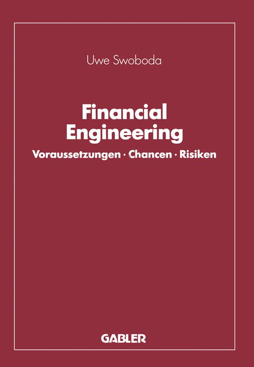 Produktbild: Financial Engineering